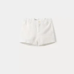 Bonpoint Academy Shorts Milk White |Newborn & Baby Bloomers, Shorts, And Pants