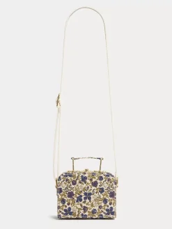 Bonpoint Aimane Suitcase Purse Beige |Child Accessories