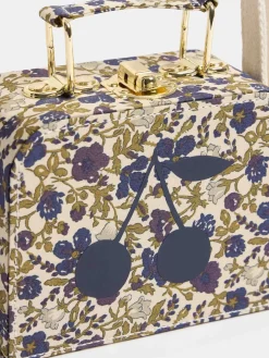 Bonpoint Aimane Suitcase Purse Beige |Child Accessories