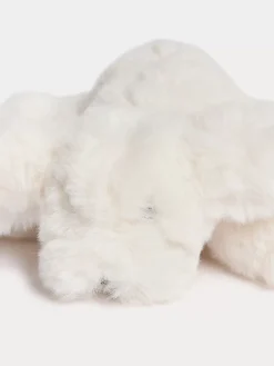 Bonpoint Aimer The Dog Stuffed Toy Milk White |Newborn & Baby Stuffed Animals And Toys