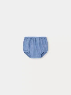 Bonpoint Aki Bloomers Blue |Newborn & Baby Pants, Bloomers, And Rompers