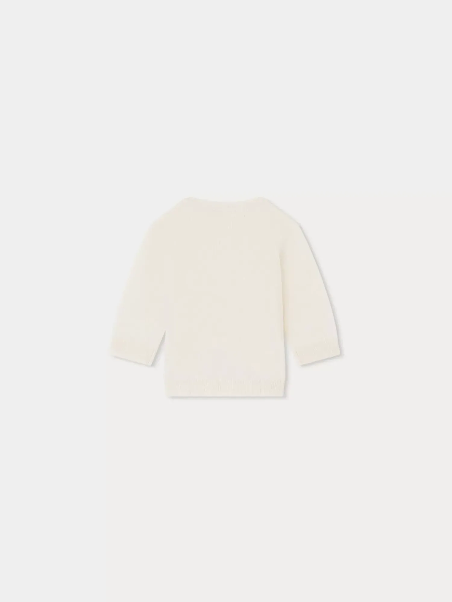 Bonpoint Almire Sweater Natural White |Newborn & Baby Sweaters And Cardigans