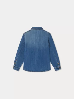 Bonpoint Altman Shirt Light Denim |Child Tops
