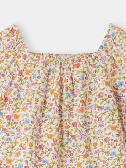 Bonpoint Anastide Blouse Orange |Child Tops