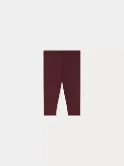 Bonpoint Andy Leggings Plum |Newborn & Baby Leggings And Socks