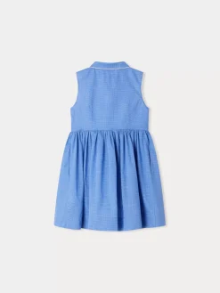 Bonpoint Anne Dress Intense Blue |Child Dresses
