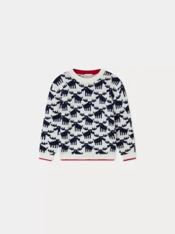Bonpoint Anumati Sweater Navy |Child Cardigans And Sweaters