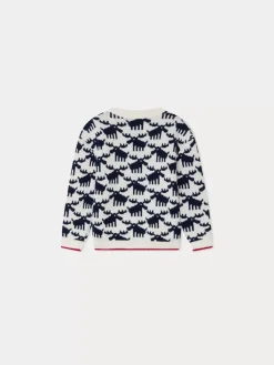 Bonpoint Anumati Sweater Navy |Child Cardigans And Sweaters
