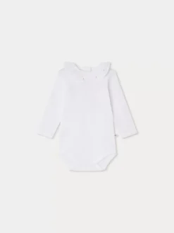 Bonpoint April Onesie Natural White |Newborn & Baby Onesies And Pajamas