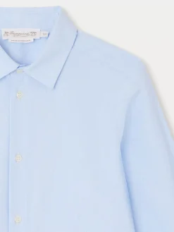 Bonpoint Aristote Shirt Sky Blue |Child Tops