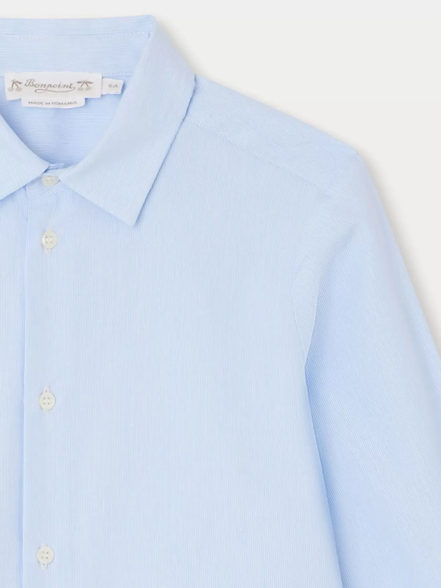 Bonpoint Aristote Shirt Sky Blue |Child Tops