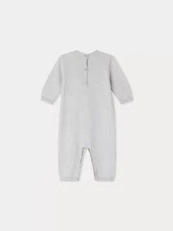Bonpoint Atilou Romper Sky Blue |Newborn & Baby Sets And Jumpsuits