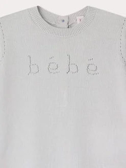 Bonpoint Atilou Romper Sky Blue |Newborn & Baby Sets And Jumpsuits