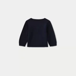 Bonpoint Babies' Cardigan Navy |Newborn & Baby Sweaters And Cardigans