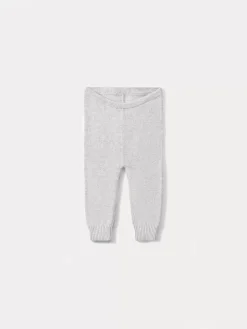 Bonpoint Babies' Leggings Heathered Gray |Newborn & Baby Socks And Accessories