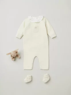 Bonpoint Babies' Playsuit Milk White |Newborn & Baby Sets And Jumpsuits