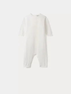 Bonpoint Babies' Sleepsuit Milk White |Newborn & Baby Sets And Jumpsuits