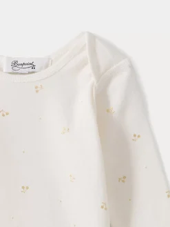 Bonpoint Babies' Two-Piece Pajama Set Gold |Newborn & Baby Sets And Jumpsuits