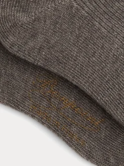 Bonpoint Baby Cotton And Cashmere Socks Heathered Gray |Newborn & Baby Leggings And Socks