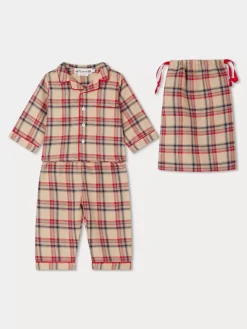 Bonpoint Badinerie Pajamas Cherry |Newborn & Baby Onesies And Pajamas