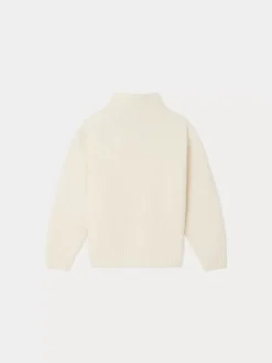 Bonpoint Baldo Sweater Ecru |Child Cardigans And Sweaters