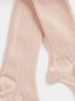 Bonpoint Banny Tights Camellia Pink |Newborn & Baby Leggings And Socks