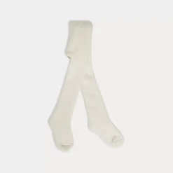 Bonpoint Banny Tights Milk White |Newborn & Baby Leggings And Socks