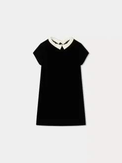 Bonpoint Begonia Dress Black |Child Dresses