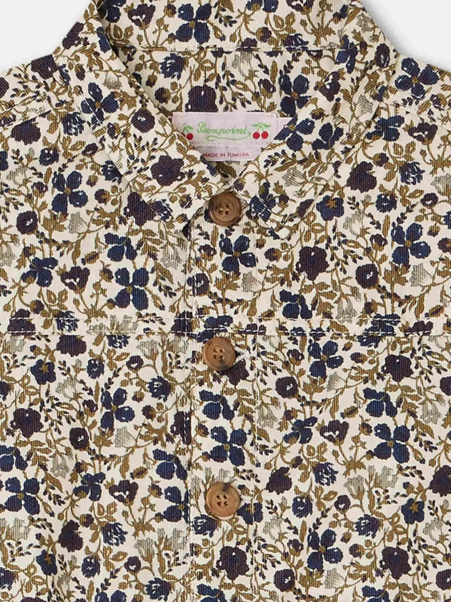 Bonpoint Bertie Romper Beige |Child Bottoms