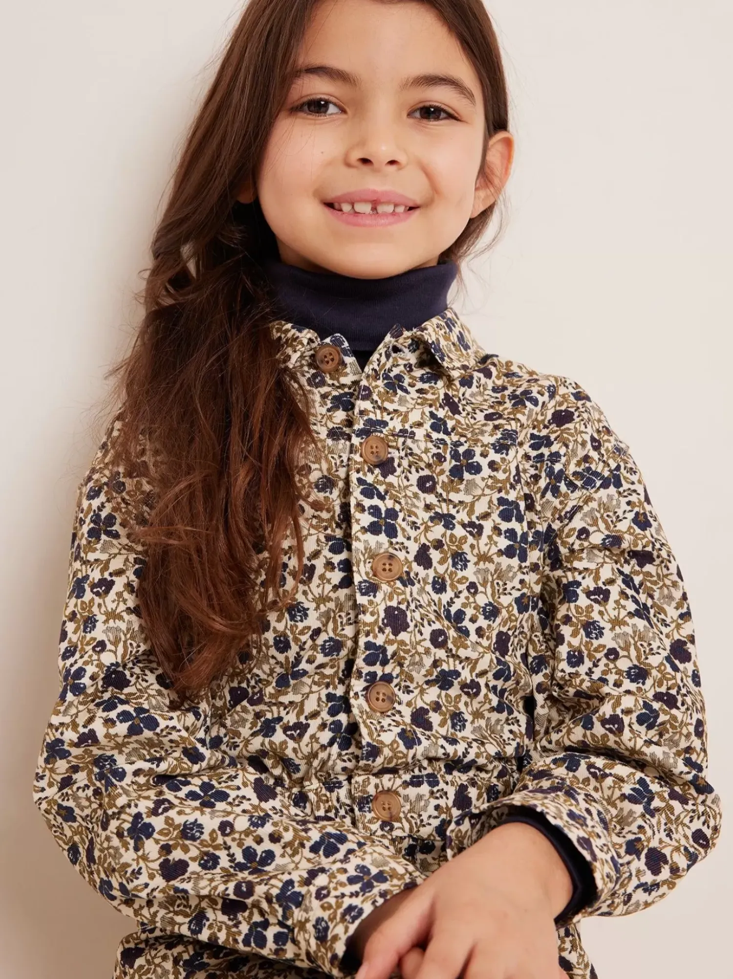 Bonpoint Bertie Romper Beige |Child Bottoms