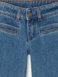 Bonpoint Bestie Pants Light Denim |Child Bottoms