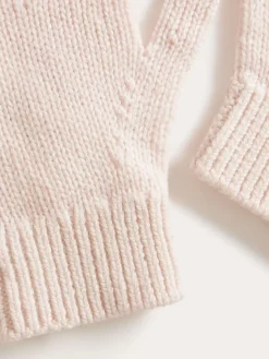 Bonpoint Birk Gloves Pale Pink |Child Accessories