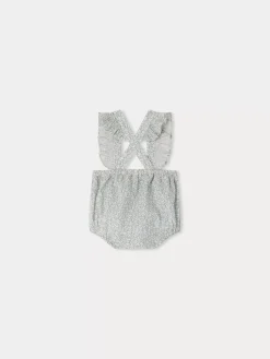 Bonpoint Bloomer A Bretelles Akissi Ciel |Newborn & Baby Pants, Bloomers, And Rompers
