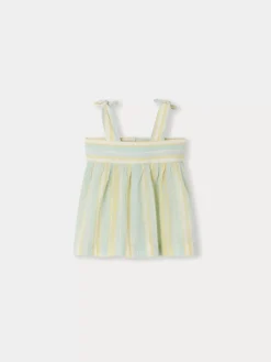 Bonpoint Blouse Andresia Lagon |Newborn & Baby Tops