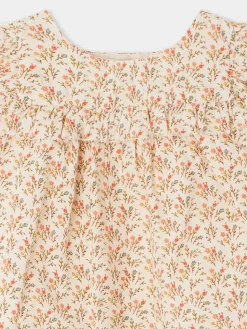 Bonpoint Blouse Luni Beige |Newborn & Baby Tops