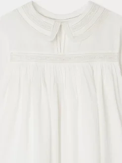 Bonpoint Blouse Tate Blanc Lait |Child Tops
