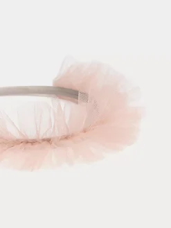 Bonpoint Blythe Headband Faded Pink |Child Accessories