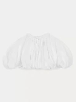 Bonpoint X Khaite Aries Blouse Milk White |Child Tops