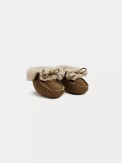 Bonpoint Boule Soft Shoes Chestnut |Newborn & Baby Shoes