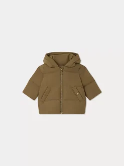 Bonpoint Bozen Down Jacket Khaki |Newborn & Baby Outerwear