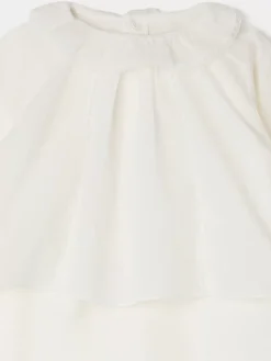 Bonpoint Brise Pajamas White Milk |Newborn & Baby Onesies And Pajamas