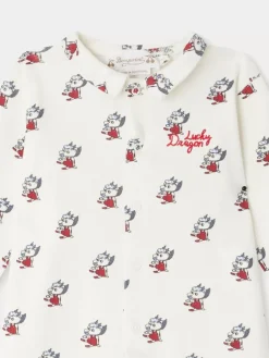 Bonpoint Brynel Pajamas Sky Blue |Newborn & Baby Onesies And Pajamas