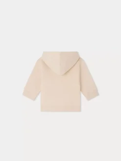 Bonpoint Bud Sweatshirt Ivory |Newborn & Baby Sweaters And Cardigans