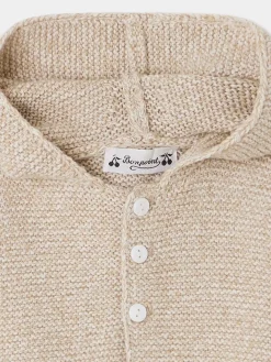 Bonpoint Burnou Atexane Praline |Newborn & Baby Outerwear