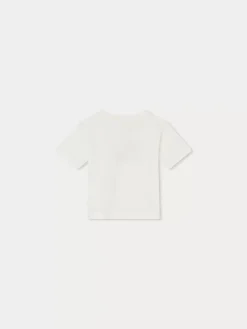 Bonpoint Cai T-Shirt Milk White |Newborn & Baby Tops
