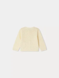 Bonpoint Cardigan Clayel Banane |Newborn & Baby Sweaters And Cardigans