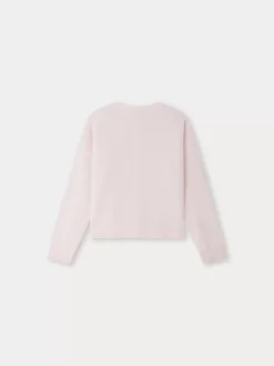 Bonpoint Cardigan Fabara Rose Petale |Child Cardigans And Sweaters