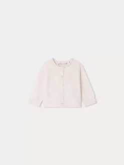 Bonpoint Cardigan Fadi Rose |Newborn & Baby Sweaters And Cardigans