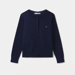 Bonpoint Cardigan Navy |Child Cardigans And Sweaters