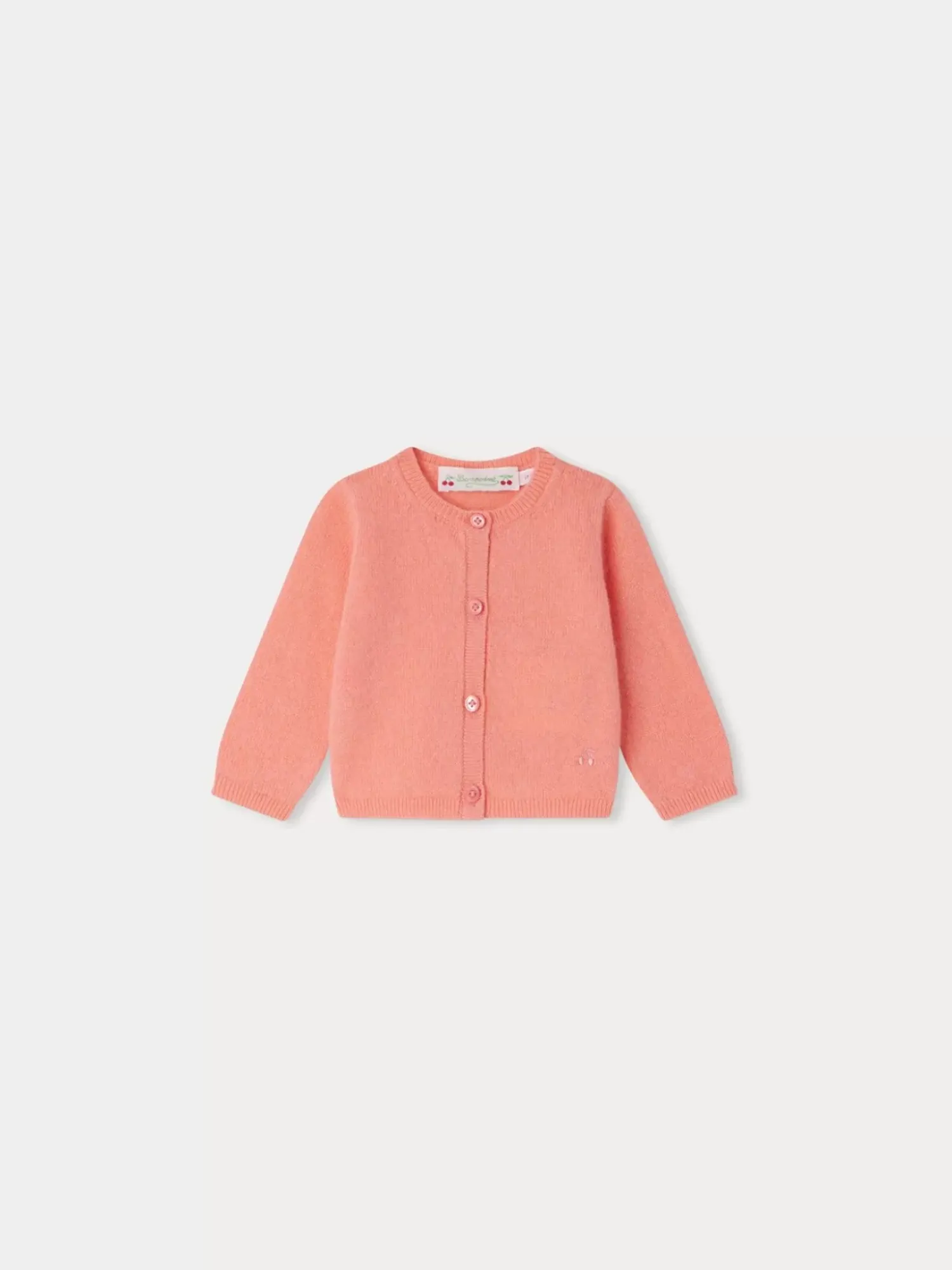 Bonpoint Cardigan Teyana Corail |Newborn & Baby Sweaters And Cardigans